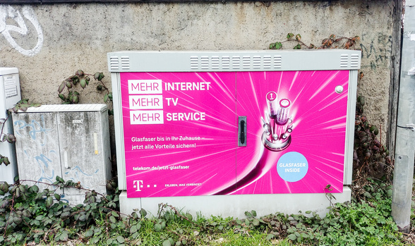 Glasfaserausbau Telekom