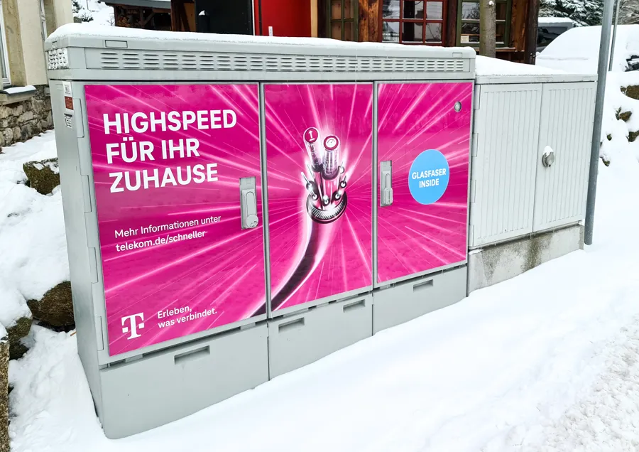 Glasfaser Ausbau und Kooperation der Deutschen Telekom in Nürtingen