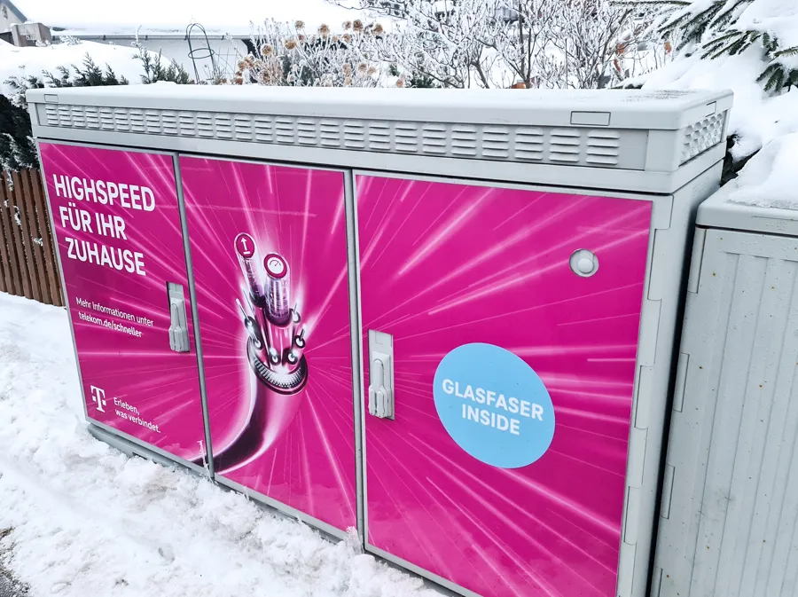Glasfaserausbau Telekom