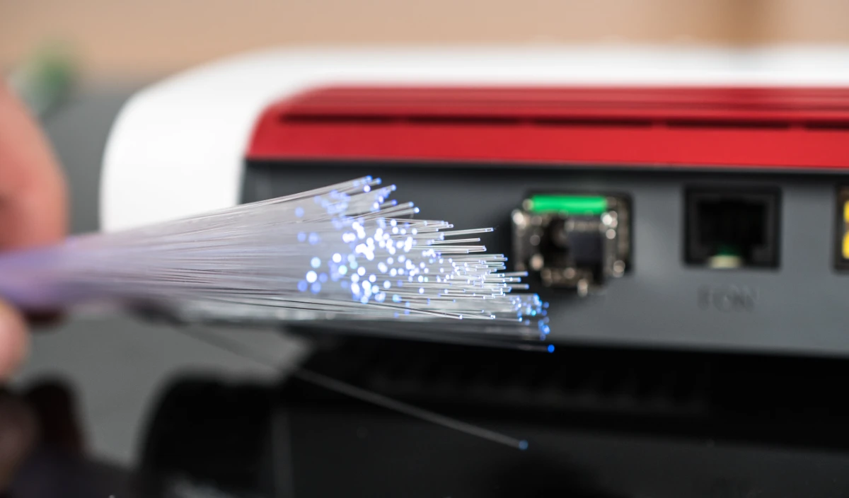 Glasfaser-Router