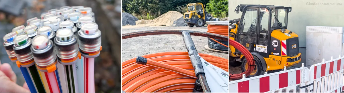 Glasfaser-Ausbau in Deutschland: Baustellen