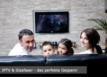 IPTV über Glasfaser - der ideale TV-Anschluss