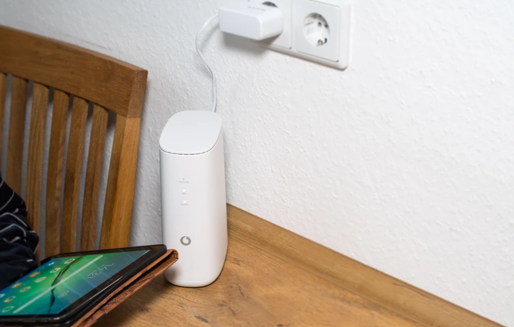 Mobilfunk zuhause über einen 5G-Hotspot