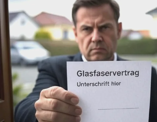 Glasfaser-Vertreter
