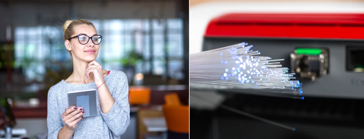Glasfaser für Geschäftskunden