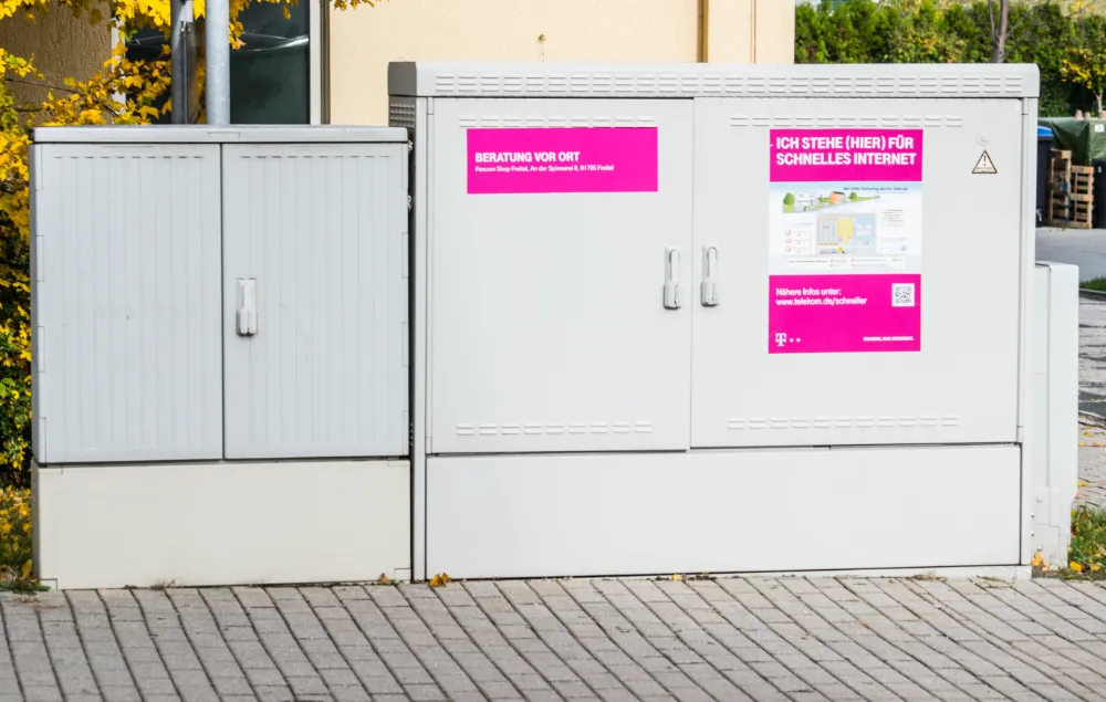 DSLAM am Strassenrand für VDSL-Vectoring