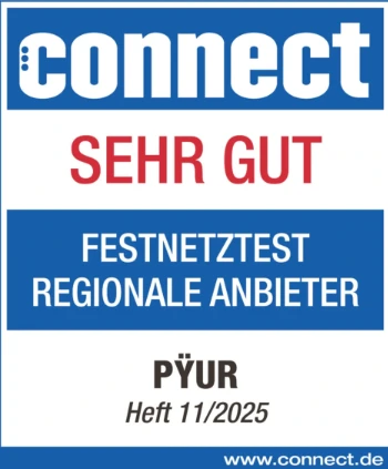 PYUR Connect-Test sehr gut